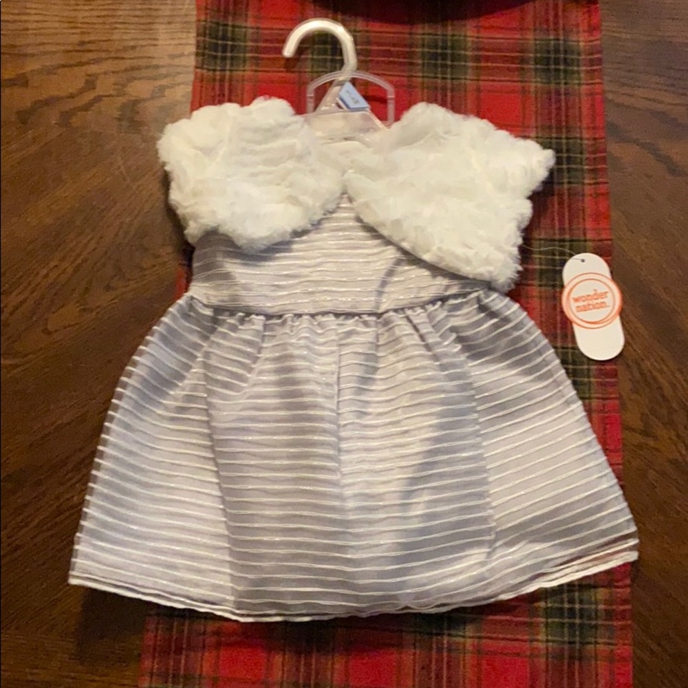 Holiday Dress with vest NWT